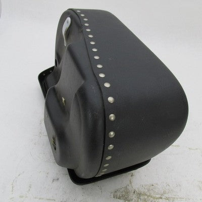 LeatherLyke OEM Studded Left Side Hard Saddlebag Locking Luggage Missi
