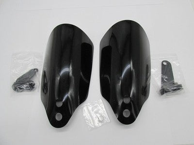 Memphis Shades NOS NIB Hand Guards FXBB Black 0635-1553 MEB7220