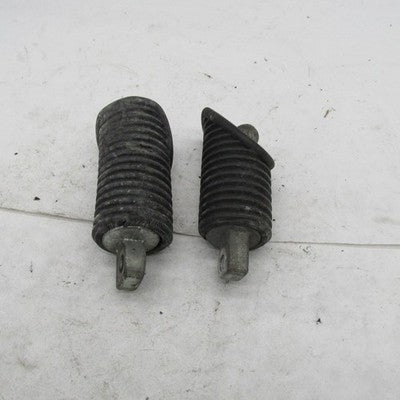 Harley Davidson OEM  Pair of Black Rubber Cushion Anti-Vibration Footp