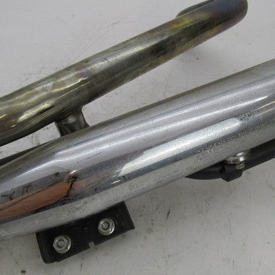 Harley Davidson OEM 07-11 Softail Shotgun Exhaust System w/ Mufflers 6