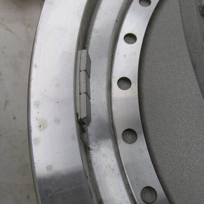 Harley OEM Fat Boy 16x3x3/4" Solid Disc Rear Wheel w/ Pulley & Rotor 4