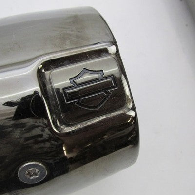 Set of Harley OEM Stock 17-24 CVO Scorched Chrome Mufflers 64901339 64