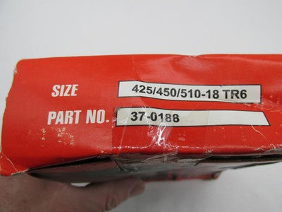 Bike Master Motorcycle TR6 Tube 4.25/5.10-18 37-0188