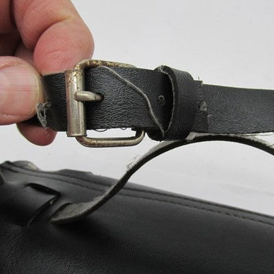 Harley Genuine Embossed Leather Handlebar/Fork Tool Bag 11" Pouch 9174