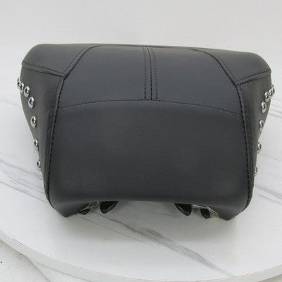 Harley OEM Studded Passenger Pillion Pillow w/ Leather Strap & Hardwar