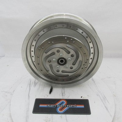 Harley OEM 00-06 Fat Boy 16x3 Solid Disc Front Wheel w/ Rotor 41038-00