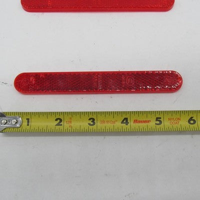 Lot of 2 Harley Davidson OEM NOS Red Oval Reflectors 023240
