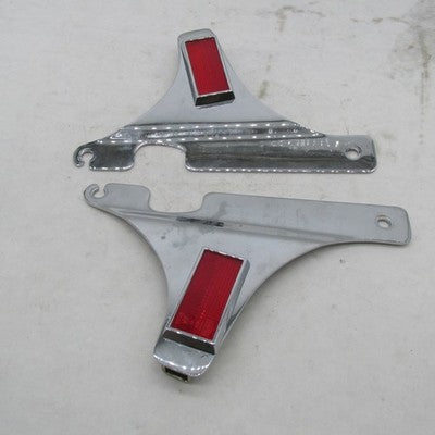 Pair of Harley Davidson Heritage Softail Rigid Mount Sissy Bar Sidepla