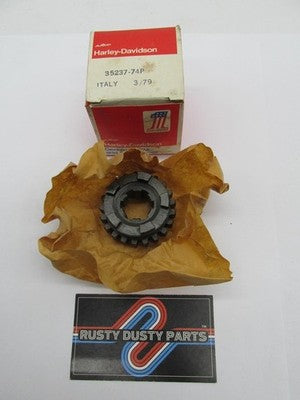Harley Davidson Aermacchi Genuine NOS Mainshaft 3rd Gear 35237-74P