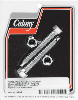 Colony Rear Axle Adjuster Bolts 3/8in.-16 x 3in. 2023-2