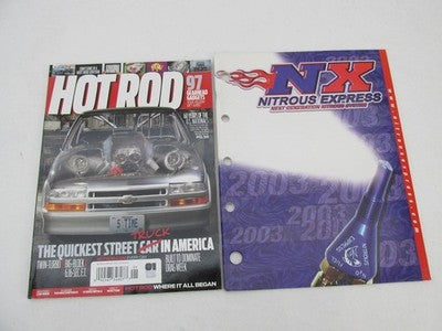 Mixed Lot of 10 Hot Rod Chevy Auto Enthusiast Magazines and Catalogs