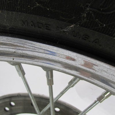Harley Davidson OEM 39mm Narrow Glide Front Wheel Disc Front End Dyna