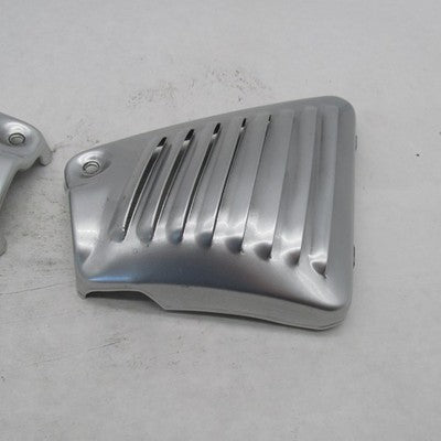 Pair of Harley OEM V-Rod Neck Frame Side Covers BDP Silver 66155-03 66