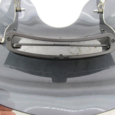 Harley OEM Dark Smoked Detachable Wind Splitter Vented Windshield & Ki
