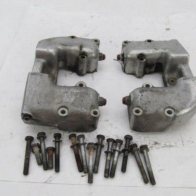 Pair of Harley OEM 71-85 Ironhead Sportster XL 1000 Rocker Box Covers