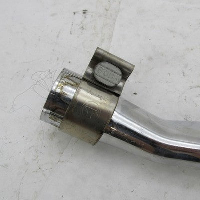 Harley OEM 99-06 Touring Chrome Left Exhaust Crossover Pipe w/ Shield