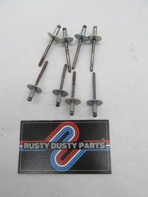 Lot of 8 Harley Davidson Genuine NOS Blind Rivets 8483