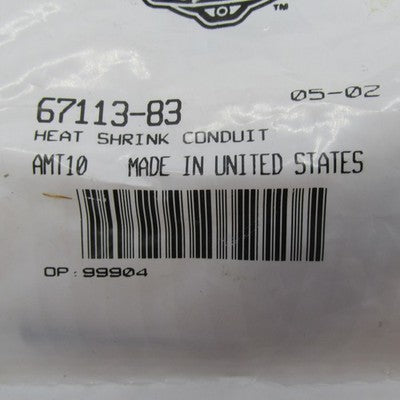 Lot of 4 Harley Davidson Genuine NOS Heat Shrink Conduit 67113-83