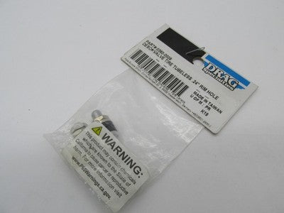 Drag Specialties NOS .24" Chrome Bolt-In Tubeless Tire Valve Stems 036
