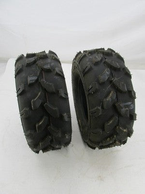 Pair of SunF AT 18X7-8 28F Tubless ATV UTV All Terrain 6 Ply Rating Ti