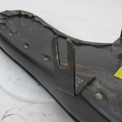 Vtg Selle Giuliari OEM Black Diamond Stitch Chopper Seat Made In Italy