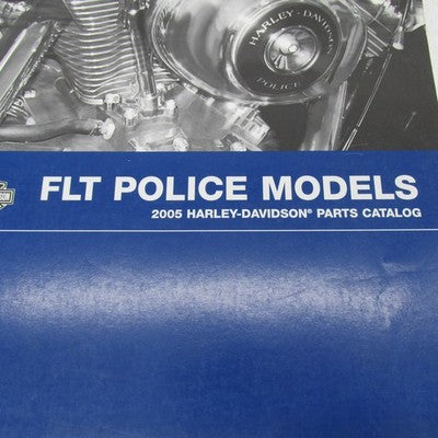 Harley-Davidson Official Factory 2005 FLT Police Models Parts Catalog