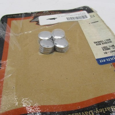 Harley-Davidson Genuine OEM NOS Rocker Box Bolt Cover Kit Chrome 43943