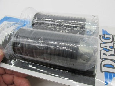 Drag Specialties NOS Rubber Driver Footpegs for 52-90 Harley FX, FL, X