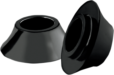 RC Components Tapered Front Axle Spacers Black HD-SPCR-2B