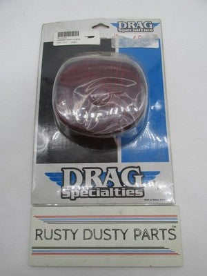Drag Specialties 73-98 Harley Davidson Red Laydown Taillight Lens DS-2