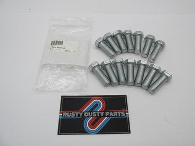 Lot of 14 Harley-Davidson OEM NOS 7/16"-20 x 1-1/4" Hex Cap Screws 472