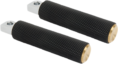 Arlen Ness Fusion Series Footpegs Brass Knurled 07-944