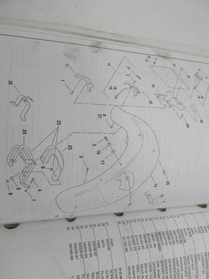 Harley-Davidson Official Factory 2001 FLT Models Parts Catalog 99456-0