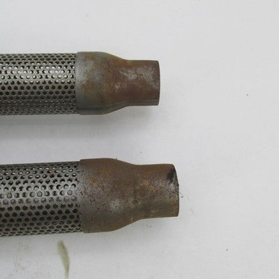 Pair of Harley Aftermarket Exhaust Baffle Inserts 24.5" Perforated Dra