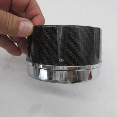 Vance & Hines NOS Hi-Output Harley Carbon Fiber Straight Exhaust Tip E