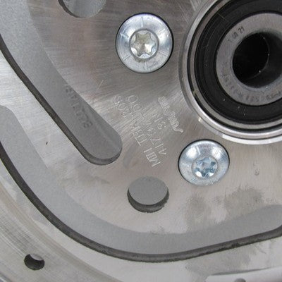 Harley Genuine 16x3 Solid Disc Rear Wheel w/ Rotor & Pulley Fat Boy 41