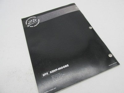 Harley Davidson Buell SPX Kent-Moore Special Service Tools Catalog HD0