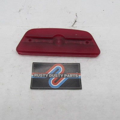 Lighted Passenger Floorboard Red LED Lens Replacement for Harley