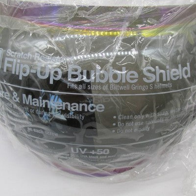 Biltwell NWT Gringo S Bubble Shield, Rainbow Mirror BA-RNB-GS-SD | 013