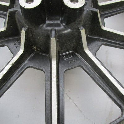 Harley OEM 87-99 Touring 16x3 Cast Mag 10-Spoke Front Wheel w/ Tire 43
