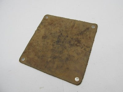 Motorcycle 6"X6" Leather Fender Cover Shop Service Mat Tank Protector