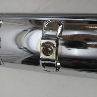 Pair of Harley Davidson Genuine Stock Chrome Freewheeler Mufflers 6490