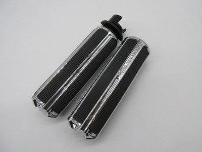 Arlen Ness Harley 10 Guage Chrome Handlebar Comfort Grips 0630-1691 07