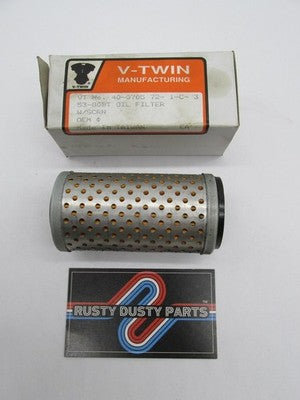 Harley Davidson V-Twin Sportster Oil Filter Element 40-0705 63839-53