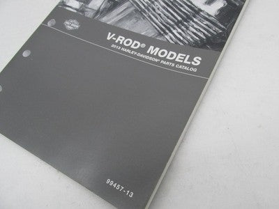 Harley-Davidson Official Factory 2013 V-Rod Models Parts Catalog 99457