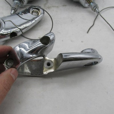 Pair of Harley Davidson OEM 4" Auxiliary Fog Lamps 12V 35W 7132 w/ For