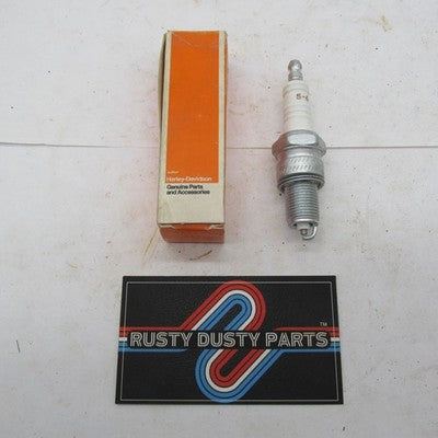 Pair of Harley Davidson Genuine NOS Aermacchi Spark Plugs 1974-up SS12