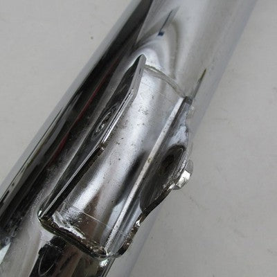 Pair Harley OEM Stock Chrome Front Lower Mufflers 08-17 Dyna 64987-08A