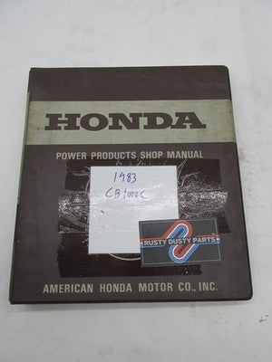 Honda Official Factory 1983 CB1000C Motorcycle Shop Service Manual Boo