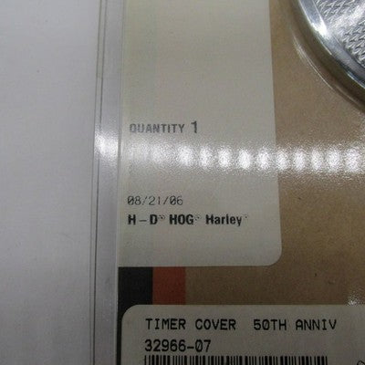 Harley Davidson Genuine NOS Timer Cover 50th Anniversary Sportster XL